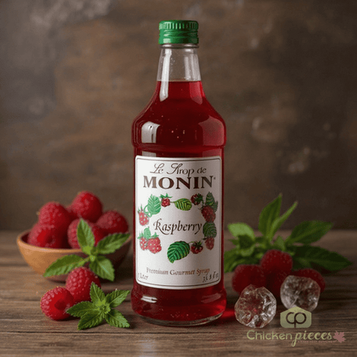Monin Raspberry Syrup 1LTR/33.81oz (4/Case)