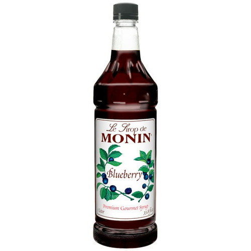 Monin Blueberry Syrup 1LTR/33.81oz (4/Case)
