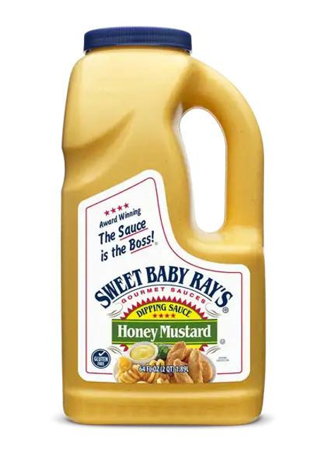  Sweet Baby Ray's Honey Mustard Dipping Sauce 64oz/1.89Liter 