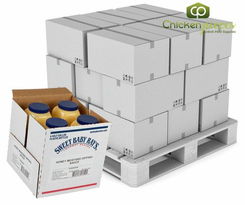  Sweet Baby Ray's Honey Mustard Dipping Sauce 64oz/1.89 Liter-4/Case (PALLET OF 48 CASES) 