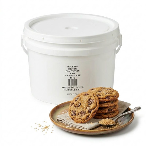 ROGERS Rogers Plantation Sugar In The Raw Pail- 10kg/22 LBS