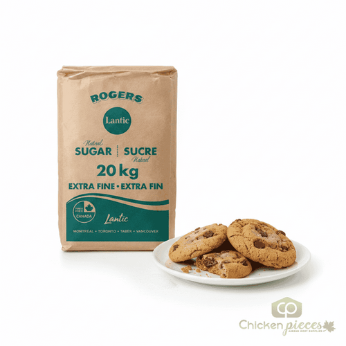 ROGERS Rogers Extra Fine Granulated Sugar 20 KG/44 LBS
