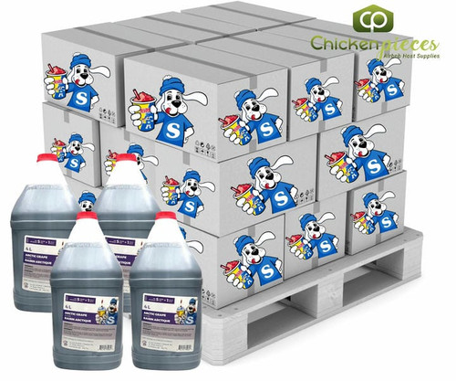 Slush Puppie Arctic Grape Slushy Syrup 5:1 Concentrate 135 oz/4L - 4/Case (PALLET OF 48 CASES)
