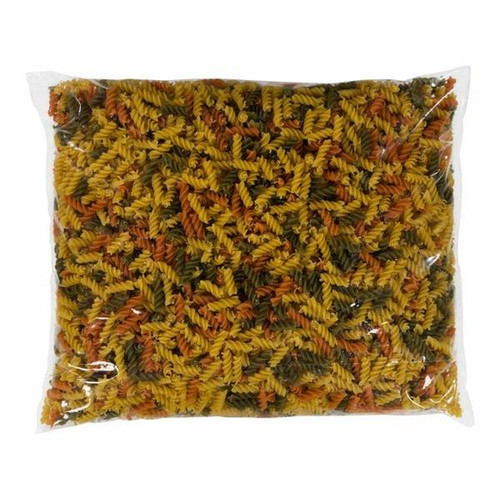  Tavolini Tri Colour Vegetable Fusilli Pasta Bulk 4.54Kg/10Lbs 