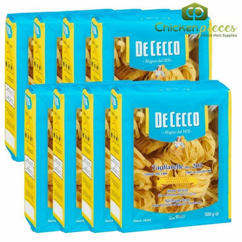 De Cecco Tagliatelle Nest Pasta, #203 500g/17.63oz (8/Case) 