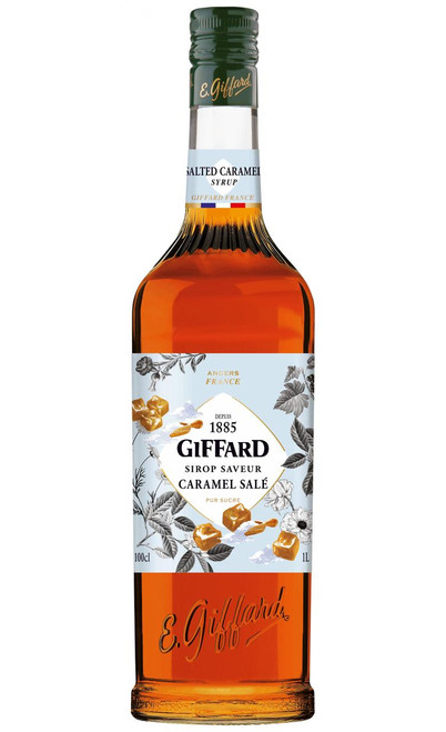 GIFFORD FRANCE Gifford France Salted Caramel Syrup 1L 