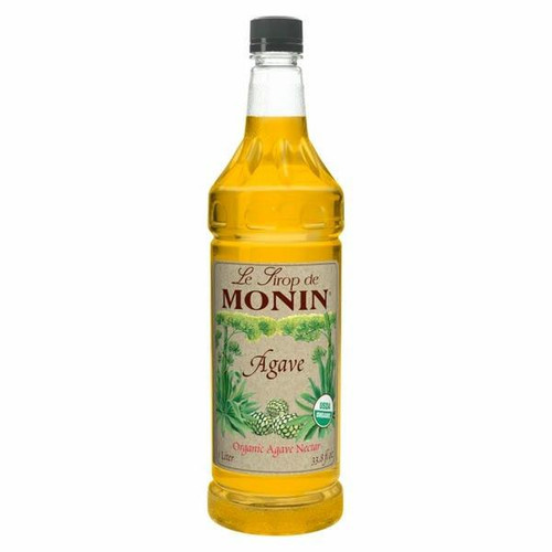 Monin Agave Nectar Beverage Syrup 1L/2.11Lbs (4/Case)   Monin Agave Nectar Beverage Syrup 1L/2.11Lbs (4/Case)