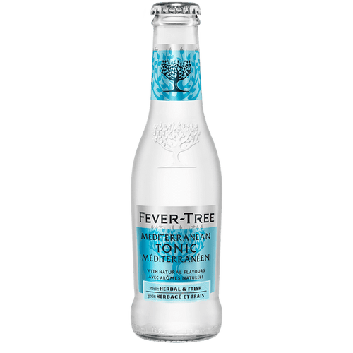 Fever Tree Glass Mediterranean Tonic Water 200ml/6.76 oz (24/Case)