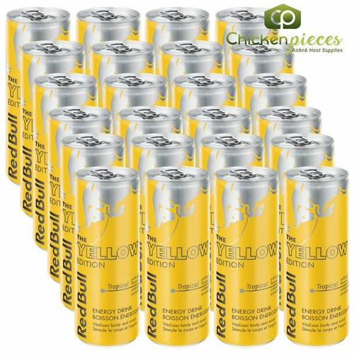 Red Bull Energy Drink Yellow Edition Can 250ml/8.45 oz (24/Case) 