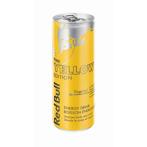  Red Bull Energy Drink Yellow Edition Can 250ml/8.45 oz (24/Case) 