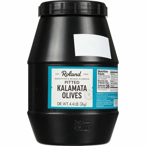 Roland Pitted Kalamata Olives 2Kg/4.41 LBS