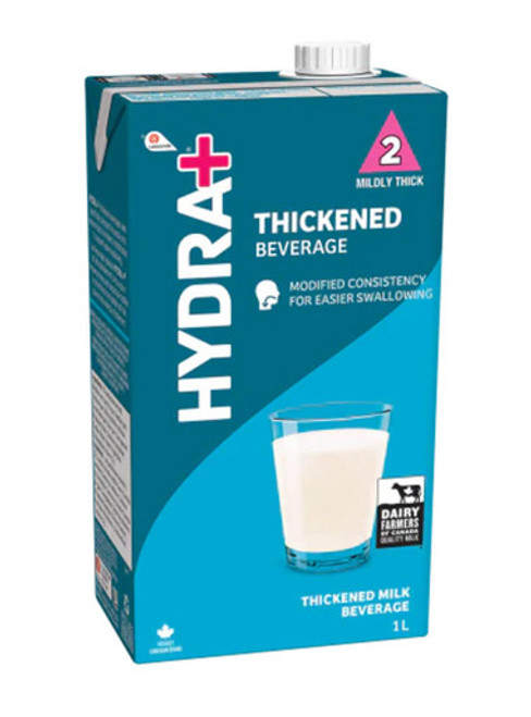Hydra+ Milk, Level 2  IDDSI 2 Thickened Beverage 1L - 1 Litre- chicken pieces