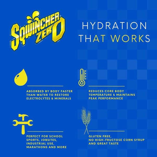  Sqwincher Zero QwikStik Mixed Berry Electrolyte Drink Mix Stick 3 Grams 