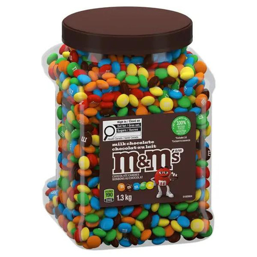 M&M'S M&M's Milk Chocolate Candies, 1.3 kg/2.87 LBS  M&M'S M&M's Milk Chocolate Candies, 1.3 kg/2.87 LBS
