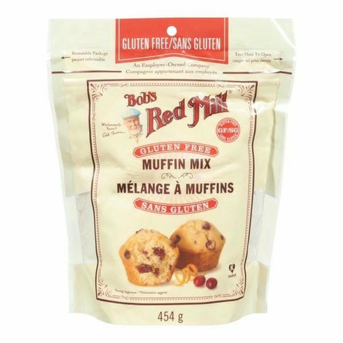  Bob's Red Mill Plain Muffin Mix Gluten Free Bulk 454g | 4/CASE | 50 CASES PER PALLET-(Total 200 Units) 