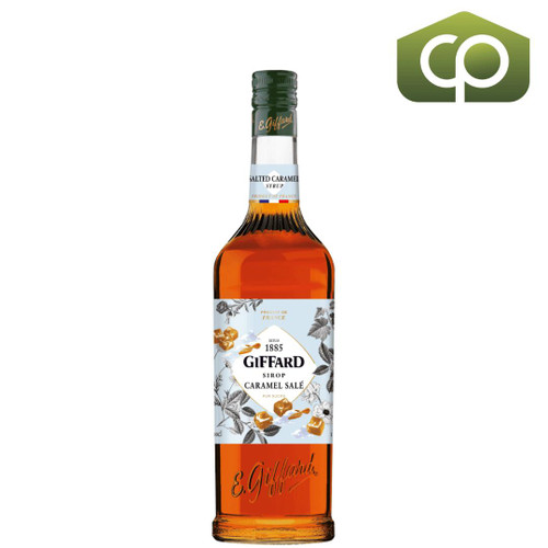  Giffard Giffard France Salted Caramel Syrup, 1L 