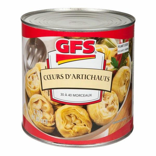  Gordon Choice GFS Artichoke Hearts 30/40Ct Bulk 2.5Kg | 6/CASE | 50 CASES PER PALLET-(Total 300 Units) 