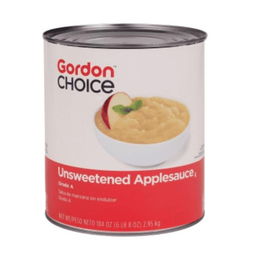  Gordon Choice GFS Unsweetened Applesauce Bulk 2.84L | 6/CASE | 50 CASES PER PALLET-(Total 300 Units) 