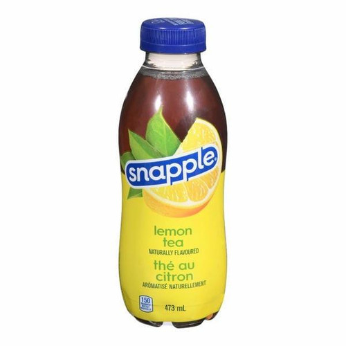  Snapple Lemon Iced Tea, Pet Bulk 473ml | 12/CASE | 50 CASES PER PALLET-(Total 600 Units) 