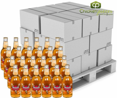  Stewart's Cream Soda Glass Soft Drink Bulk 355ml | 24/CASE | 50 CASES PER PALLET-(Total 1200 Units) 