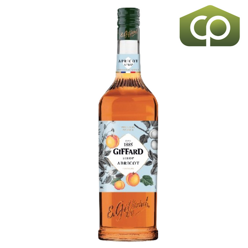 Giffard France Abricot -Apricot Syrup, 1L - chicken pieces