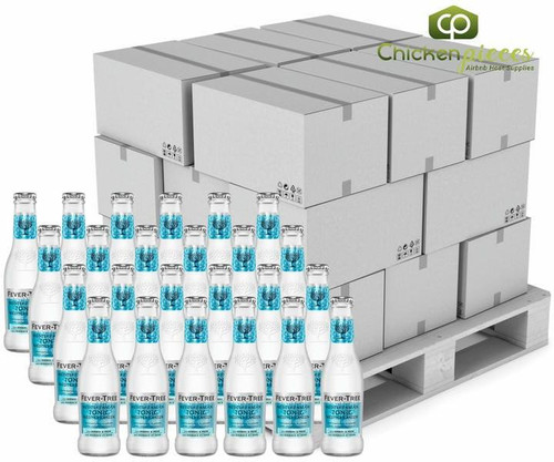 FEVER TREE Fever Tree Glass Mediterranean Tonic Water Bulk 200ml | 24/CASE | 50 CASES PER PALLET-(Total 1200 Units) 