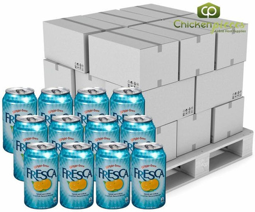 FRESCA Fresca Can Soft Drink Bulk 355ml | 12/CASE | 50 CASES PER PALLET-(Total 600 Units) 