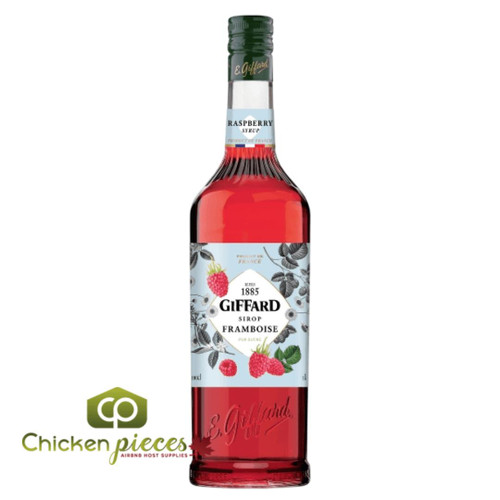  Giffard Giffard France Framboise- Raspberry Flavoring Syrup, 1L 
