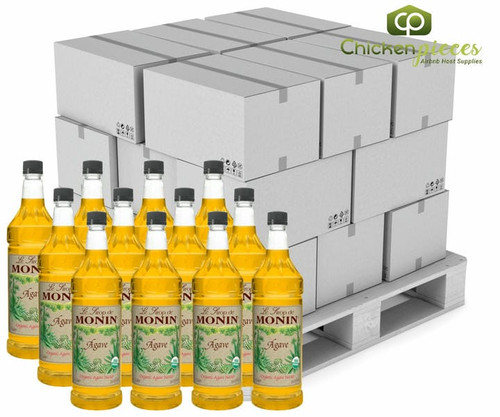 Monin Agave Nectar Beverage Syrup 1L | 12/CASE | 50 CASES PER PALLET-(Total 600 Units) - chicken pieces