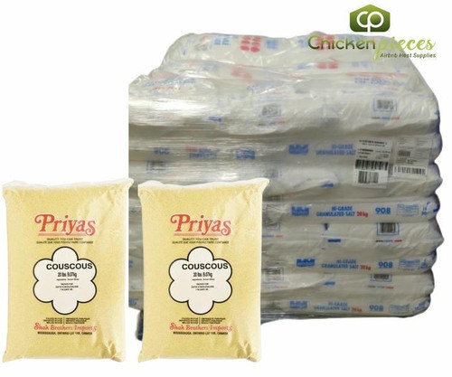  Priyas Couscous 20lbs | 2/CASE | 50 CASES PER PALLET-(Total 100 Units) 