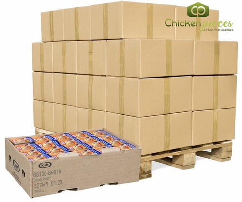KRAFT Kraft Liquid Honey, Portion 21g | 200/CASE | 50 CASES PER PALLET-(Total 10000 Units) 