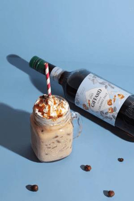  Giffard Giffard France Caramel Flavoring Syrup, 1L 