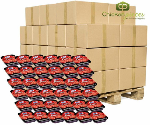 KRAFT Kraft Pure Raspberry Jam, Portion Bulk 10ml| 140/CASE | 50 CASES PER PALLET-(Total 7000 Units) 