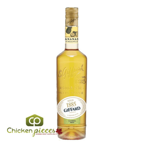  Giffard Giffard France Alcohol-Free Liquor - Pineapple Flavoring , 700ml 