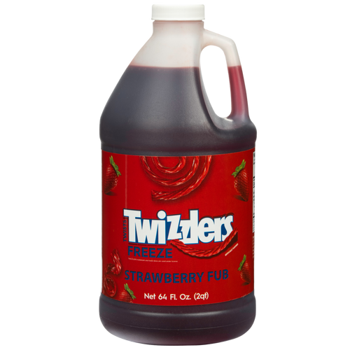 Twizzlers TWIZZLERS Freeze Strawberry Slushy Syrup 5:1 Concentrate 1.89L/64oz - CHICKEN PIECES