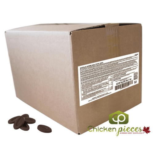 Valrhona  Valrhona 62% Satilia Noire - Dark Chocolate Couverture, 12KG/26.4LBS   Valrhona  Valrhona 62% Satilia Noire - Dark Chocolate Couverture, 12KG/26.4LBS