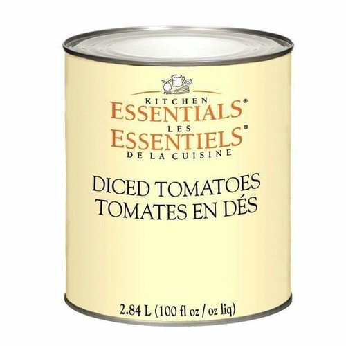  Kitchen Essentials Diced Tomatoes Bulk 2.84L | 6/CASE | 50 CASES PER PALLET-(Total 300 units) 