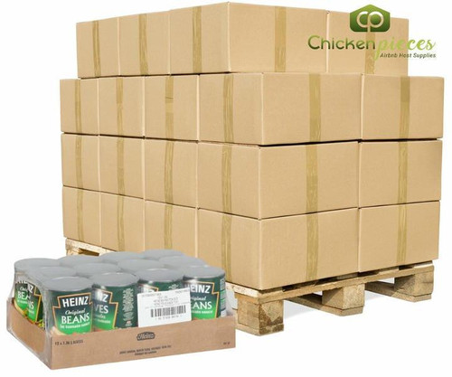 HEINZ Heinz Baked Beans, Tomato Sauce Bulk 48 Ounces | 12/CASE | 50 CASES PER PALLET-(Total 600 units)  HEINZ Heinz Baked Beans, Tomato Sauce Bulk 48 Ounces | 12/CASE | 50 CASES PER PALLET-(Total 600 units)