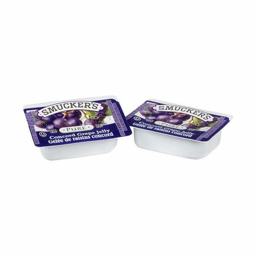  Smucker's Pure Grape Jelly, Portion Bulk 10 Ml | 200/CASE | 50 CASES PER PALLET-(Total 10000 units) 