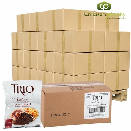 Trio Beef Gravy Mix Bulk 490 Grams | 8/CASE | 50 CASES PER PALLET-(Total 400 units) 