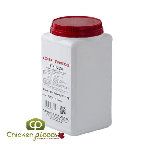 Louis Francois - Stab 2000 - Stabilizer and Emulsifier,  1KG/2.2LBS - chicken pieces