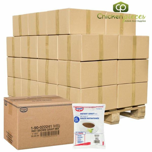  Dr. Oetker Instant Brown Gravy Mix Bulk 480g | 6/CASE | 50 CASES PER PALLET-(Total 300 units) 