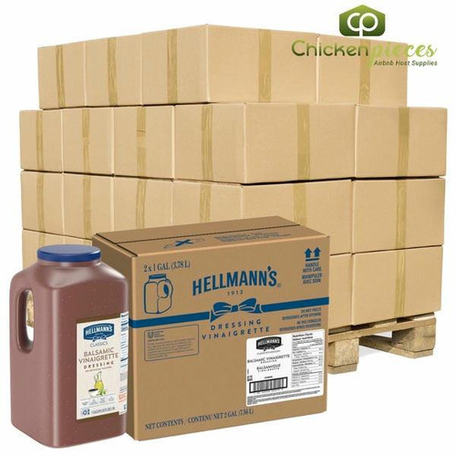  Hellmann's Balsamic Vinaigrette Dressing Bulk 3.78 Liters | 2/CASE | 50 CASES PER PALLET-(Total 100 units) 