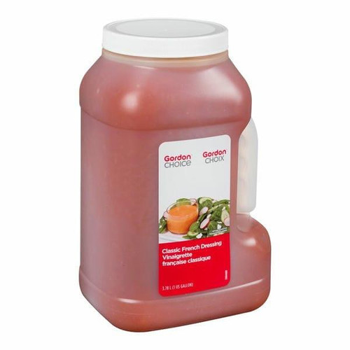  Gordon Choice GFS Classic French Dressing Bulk 3.78 Liters | 2/CASE | 50 CASES PER PALLET-(Total 100 units) 
