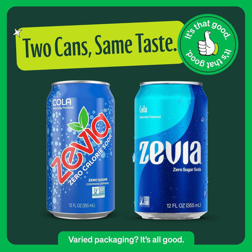 Zevia  Zevia Zero Sugar Variety Pack Soda, 355ML/Unit, 30 Unit/Case   Zevia  Zevia Zero Sugar Variety Pack Soda, 355ML/Unit, 30 Unit/Case