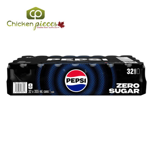 PEPSI Pepsi Zero Sugar â€“ Zero Calorie Cola | 355ml/Unit, 32 Unit/Case 