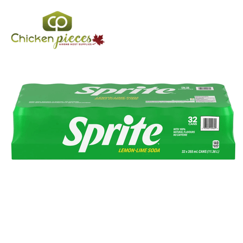 Sprite – Lemon-Lime Soda | 355ML/Unit, 32 Units/Case - chicken pieces