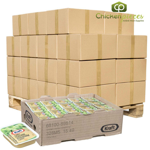 KRAFT Kraft Golden Italian Dressing Bulk 18ml | 200/CASE | 50 CASES PER PALLET-(Total 10000 units) 