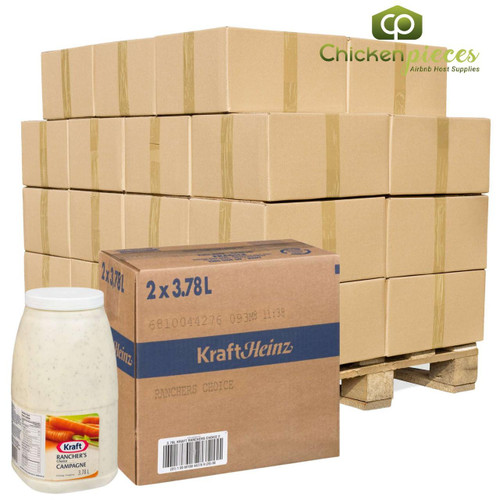 KRAFT Kraft Ranchers Choice Dressing Bulk 3.78 Liters | 2/CASE | 50 CASES PER PALLET-(Total 100 units) 