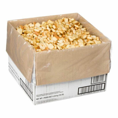  Gordon Choice GFS Garlic seasoned Croutons Bulk 4.54Kg | 2/CASE | 50 CASES PER PALLET-(Total 100 units) 